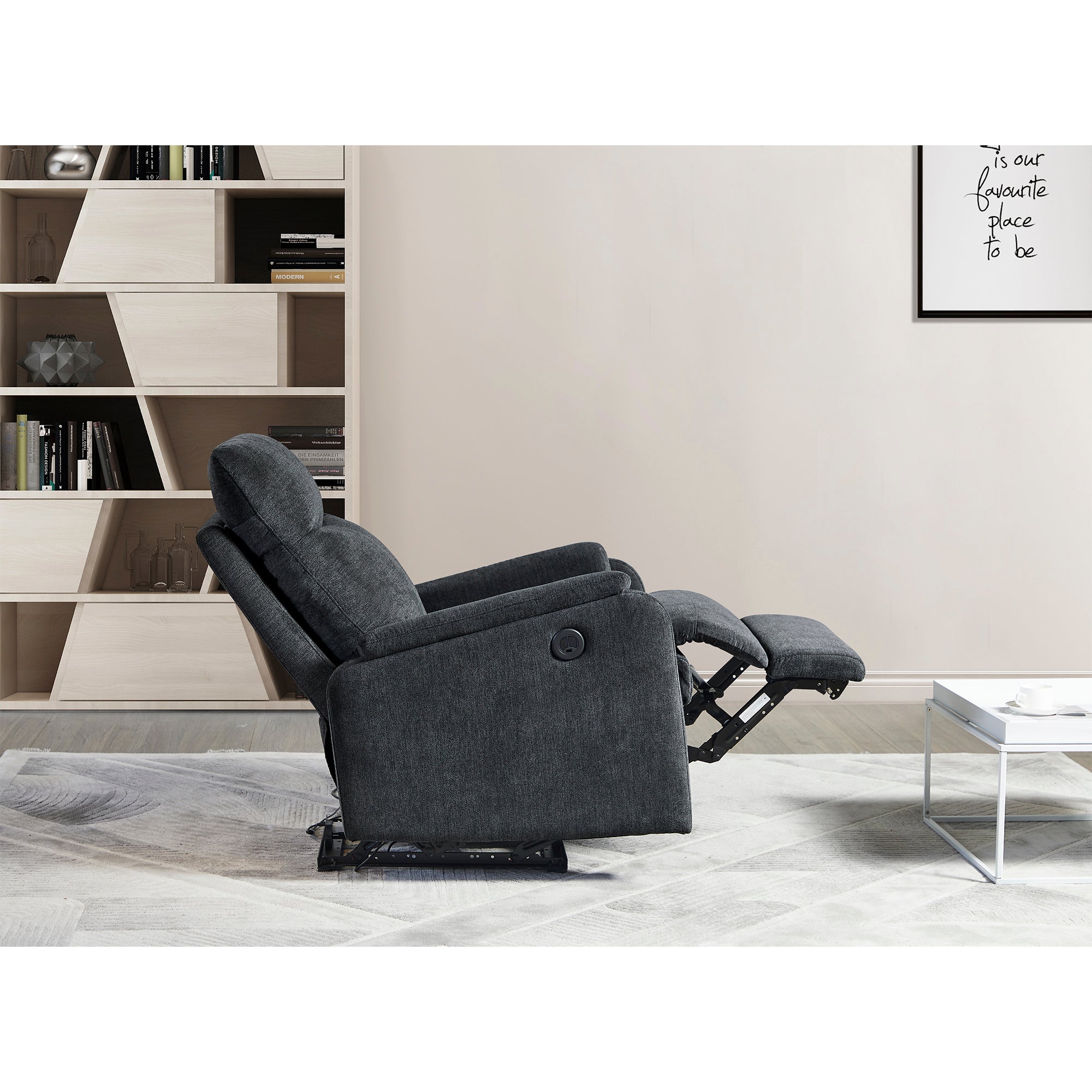 Hot selling For 10 Years ,Recliner Chair With Power function easy control big stocks ,  Recliner Single Chair For Living Room , Bed Room - Grand Goldman Shop