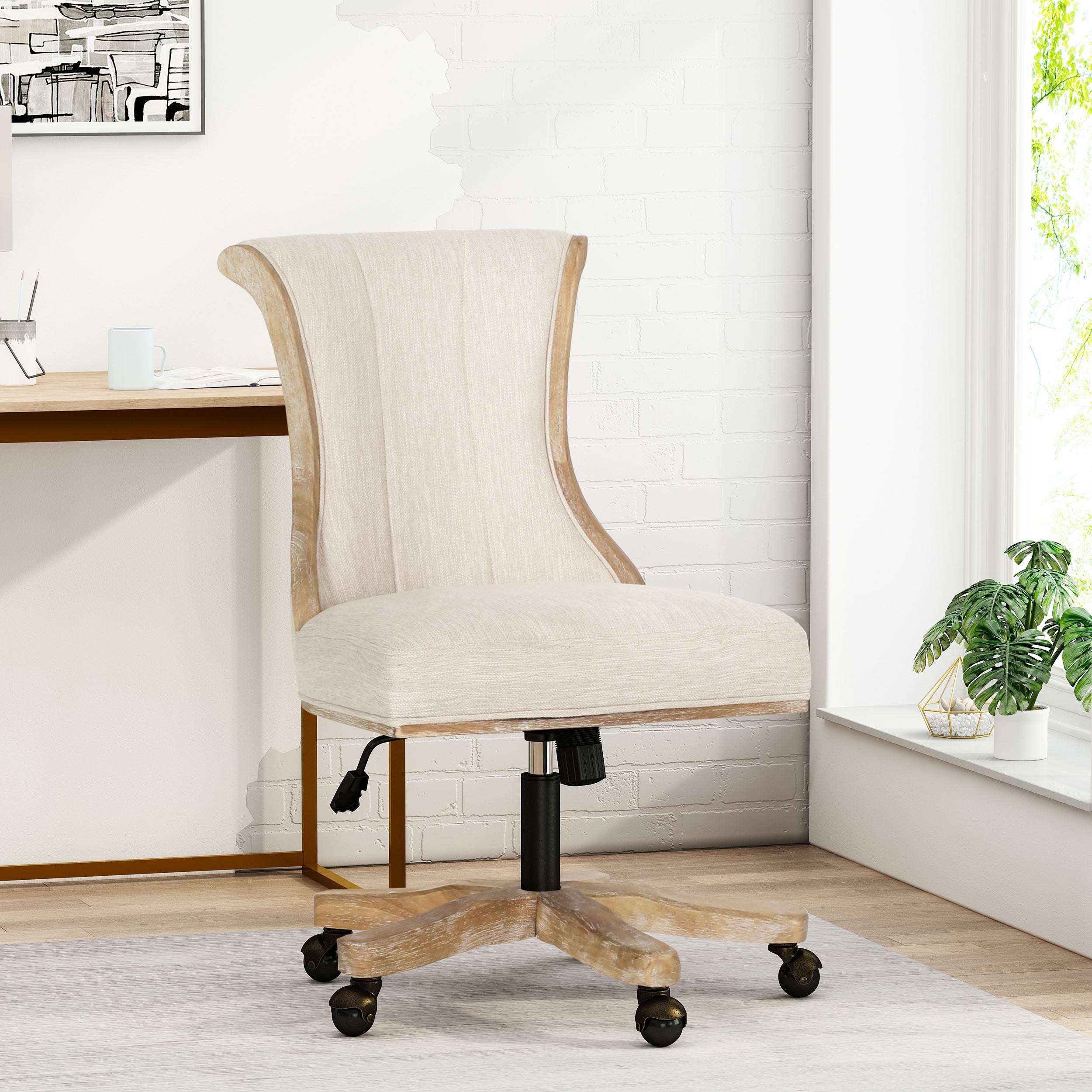 SWIVEL&LIFT OFFICE CHAIR - Grand Goldman Shop