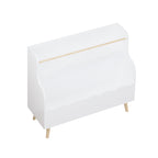 Kids Bookcaes, Children Book Organizer, toy Storage Cabinet Organizer, White - Grand Goldman