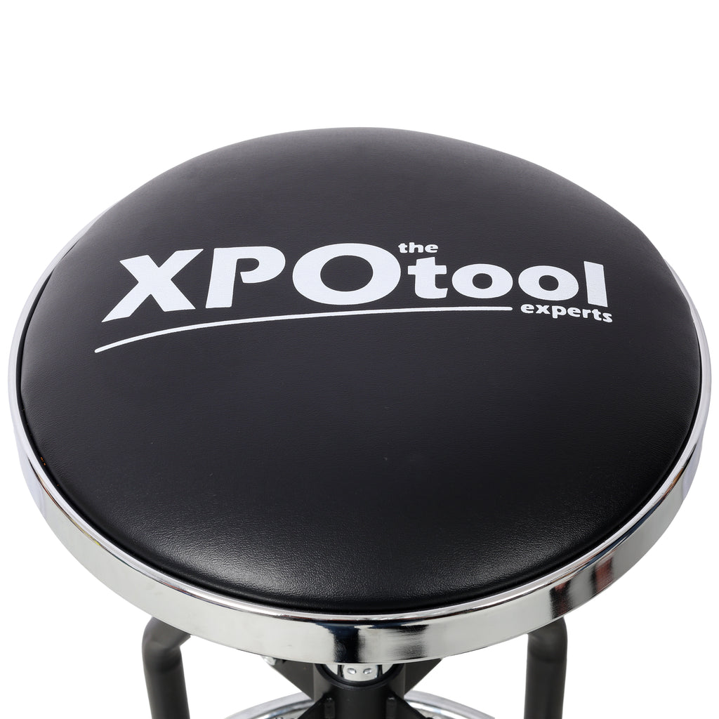 Heavy Duty Adjustable Hydraulic Shop Stool,Adjustable Mechanic Stool,Foot Rest Stool,360° Swivel - Grand Goldman Shop