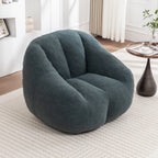 Comfy Bean Bag Chair with Memory Foam Filler – Tufted Soft Stuffed Bean Bag Sofa for Dorm, Apartment, or Living Room – Green - Grand Goldman Shop