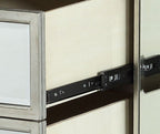 Varian Mirrored Nightstand - Grand Goldman Shop