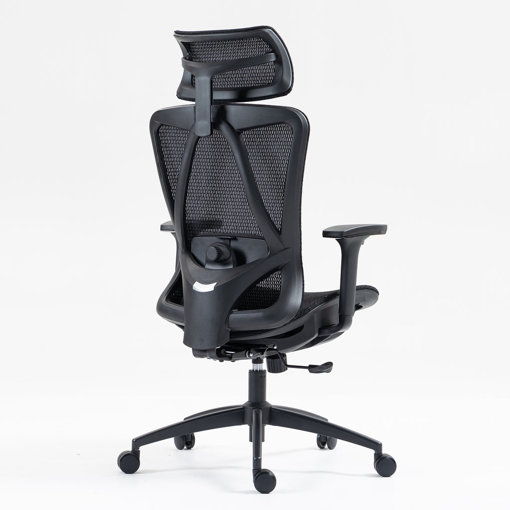 High Back Mesh Office Chair:8360HW-BK | Premium Home Decor - Grand Goldman