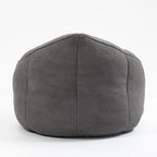 Bedding Bean Bag Sofa Chair with High-Pressure Foam and Footrest, Grey Microfiber - Grand Goldman Shop