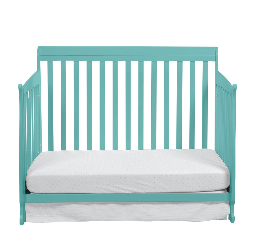 Riley 4-in-1 Convertible Crib Turquoise - Grand Goldman