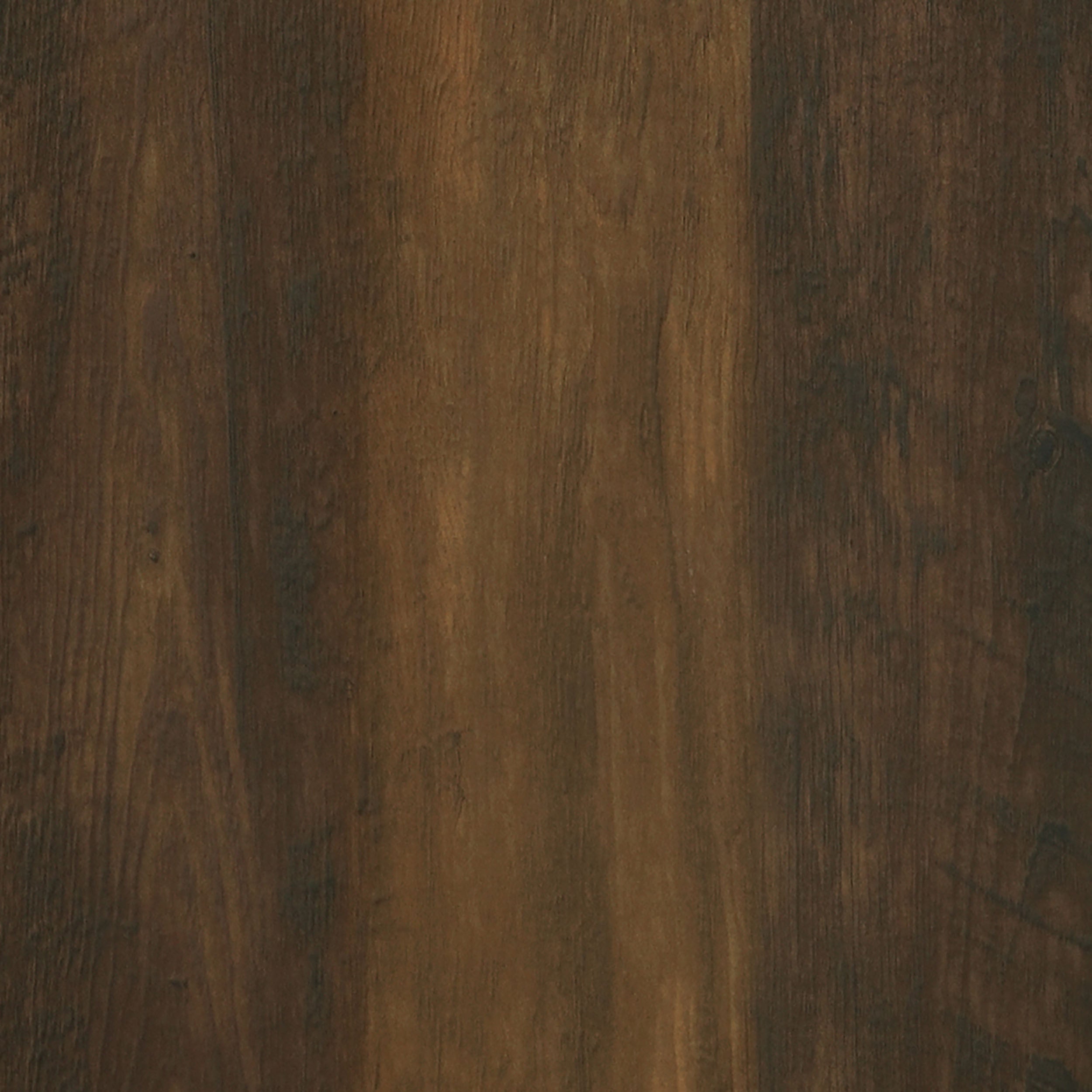 Geary Dark Pine 3-Shelf Bookcase with USB Charging and Lockable Top Drawer in Dark Brown Engineered Wood | Premium Home Decor