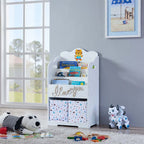 Kids Funnel Maison Kids Bookcase with Toy Storage | Premium Home Decor - Grand Goldman