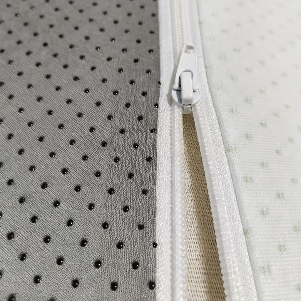 6 Twin Green Tea Memory Foam Mattress in Box, Fiberglass Free, White, Supportive Comfort for All Sleep Positions - Grand Goldman Shop