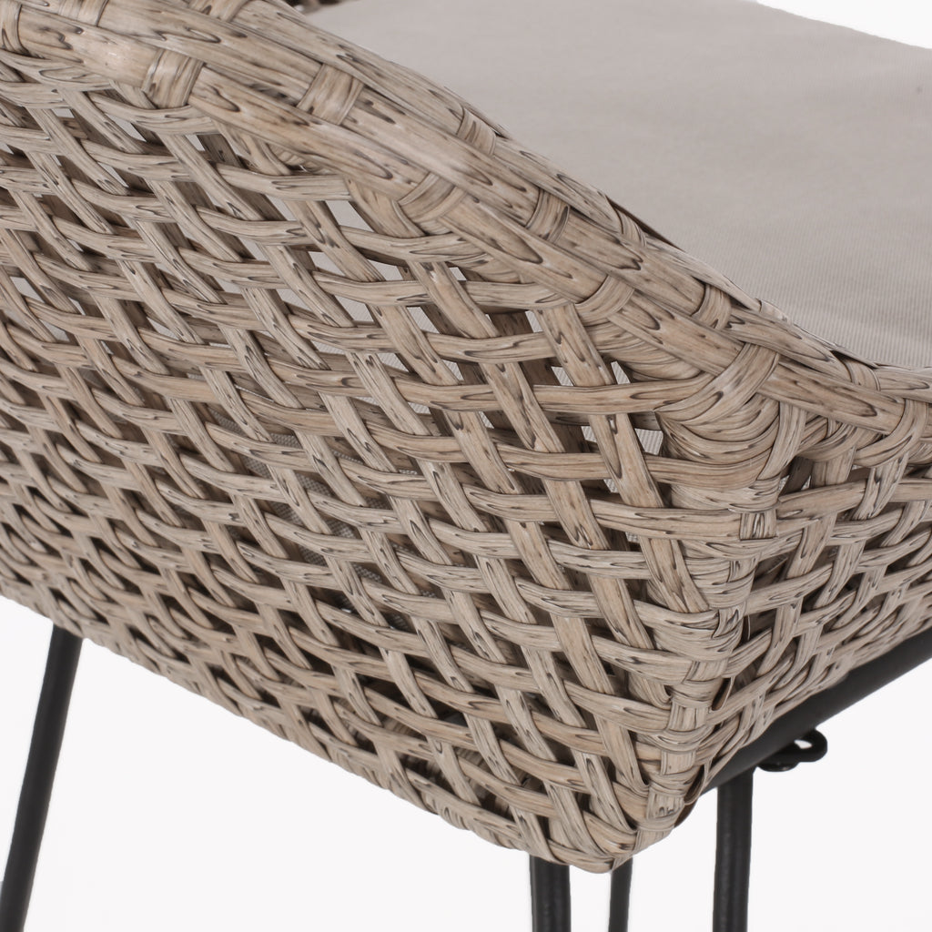 PE Rattan BAR STOOL - Grand Goldman Shop