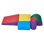 Climbing Toys 5 Piece Foam Climbing Blocks Set for Toddlers and Preschoolers | Premium Home Decor - Grand Goldman