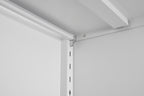 Metal Adjustable 2 Doors Metal Storage Cabinet Kitchen Pantry Cabinet With Adjustable Shelves all Steel Cabinet Locker For Ki