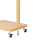 Coat Racks solid wood hanger 15.7* 11.8*71in Solid environmental protection easy to assemble beautiful can be placed in the bedroom/entrance/living room ( wood color) - Grand Goldman Shop