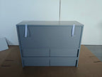 Book Organizer, toy Storage Cabinet Organizer, Gray - Grand Goldman