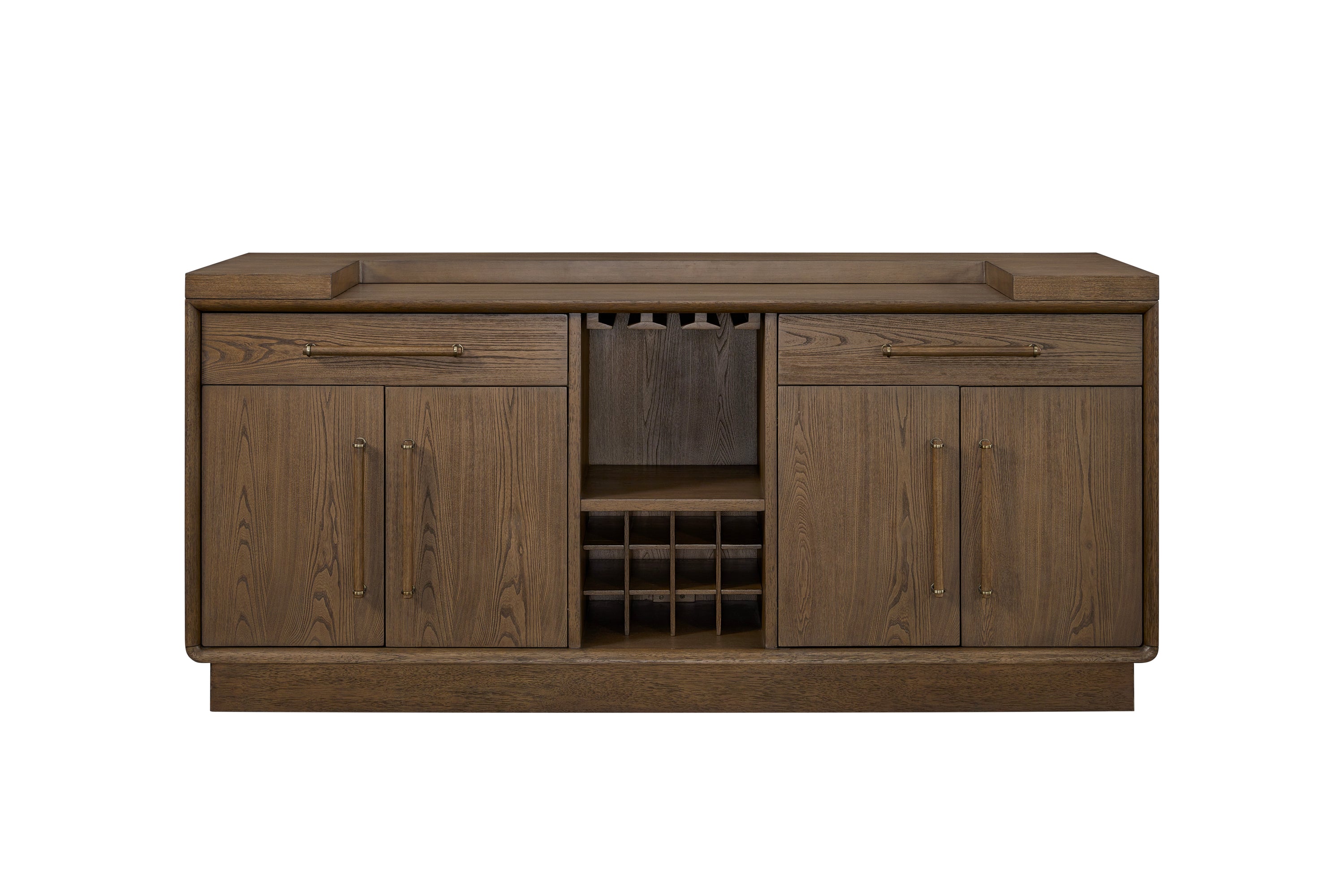 Counter Height Bar - Latte Finish - Grand Goldman Shop