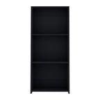 Bookcase 47' H, 3 shelves, Black - Grand Goldman