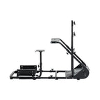 Enhanced and stable racing wheel cockpit, compatible with Fanatec, PXN, Thrustmaster, and Logitech adjustable driving simulat