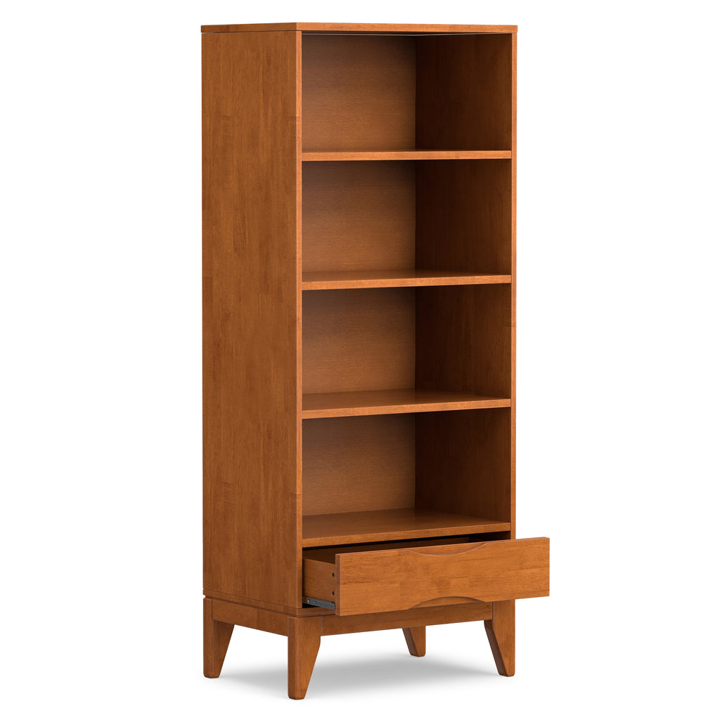 Harper Bookcase with Storage | Premium Home Decor - Grand Goldman