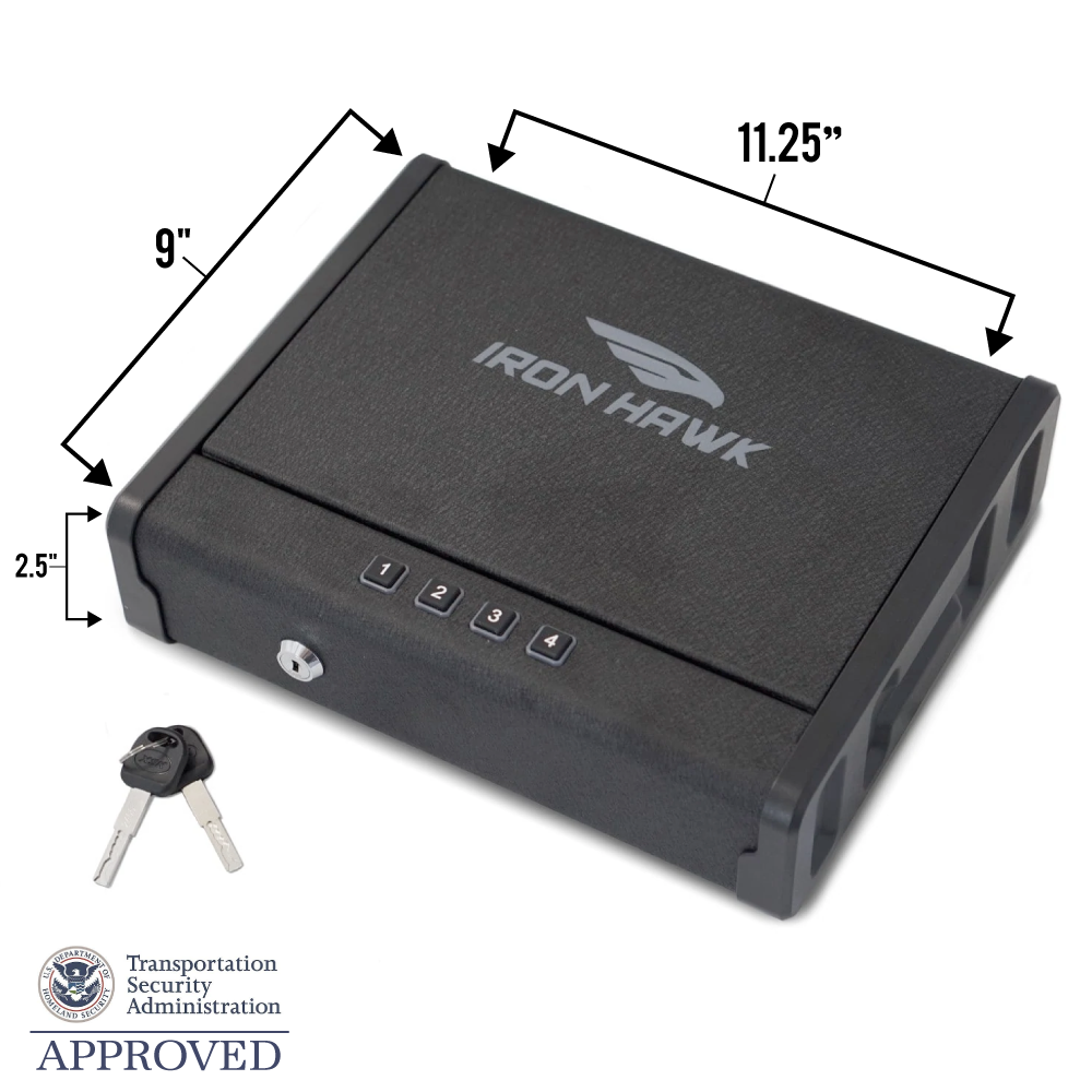 Portable Quick Access Safe | Premium Home Decor - Grand Goldman
