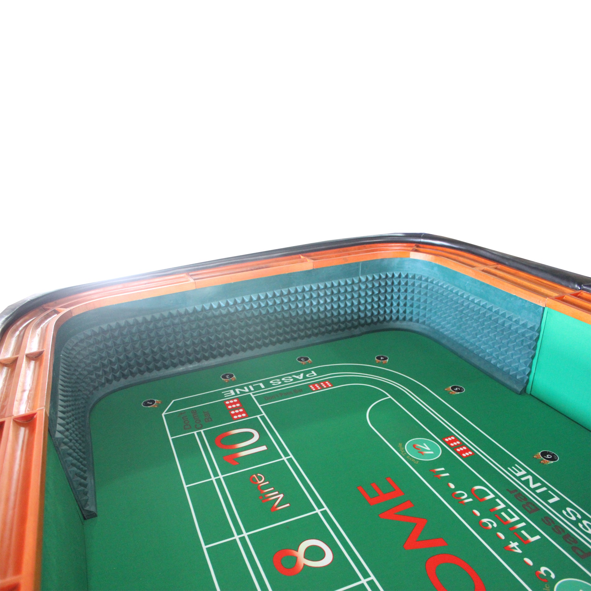 12 Feet Craps Table Model 13829 Green - Grand Goldman