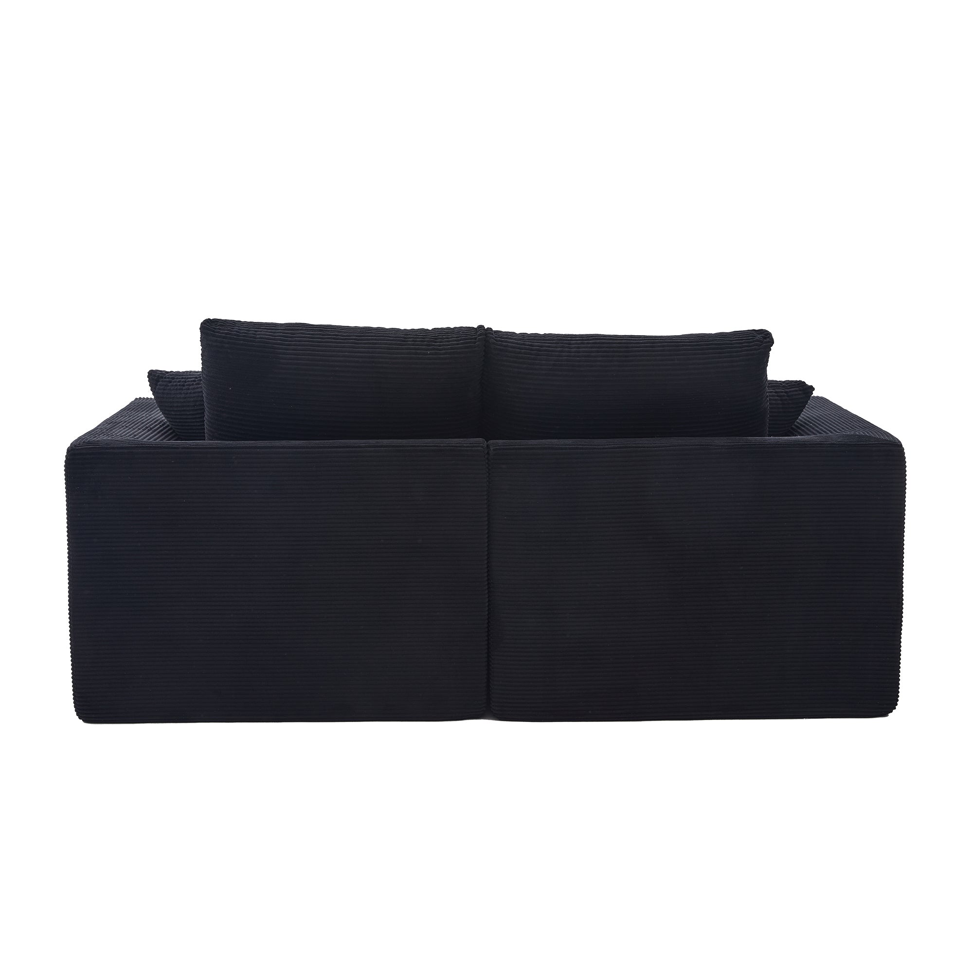 UNITED WE WIN Modular Sectional Sofa Cloud Couch,Comfy Cloud Modern Sofa,2 Seater with Cushion Covers Removable Furniture for Living Room Bedroom Apartments Dorms,No Assembly Required - Grand Goldman Shop