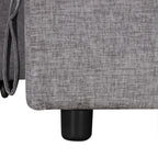 U_STYLE L-shaped Pull-Out Sofa Bed with Storage, USB Ports, and Cup Holders, Modular Design for Living Rooms, Offices & Apartments - Grand Goldman Shop