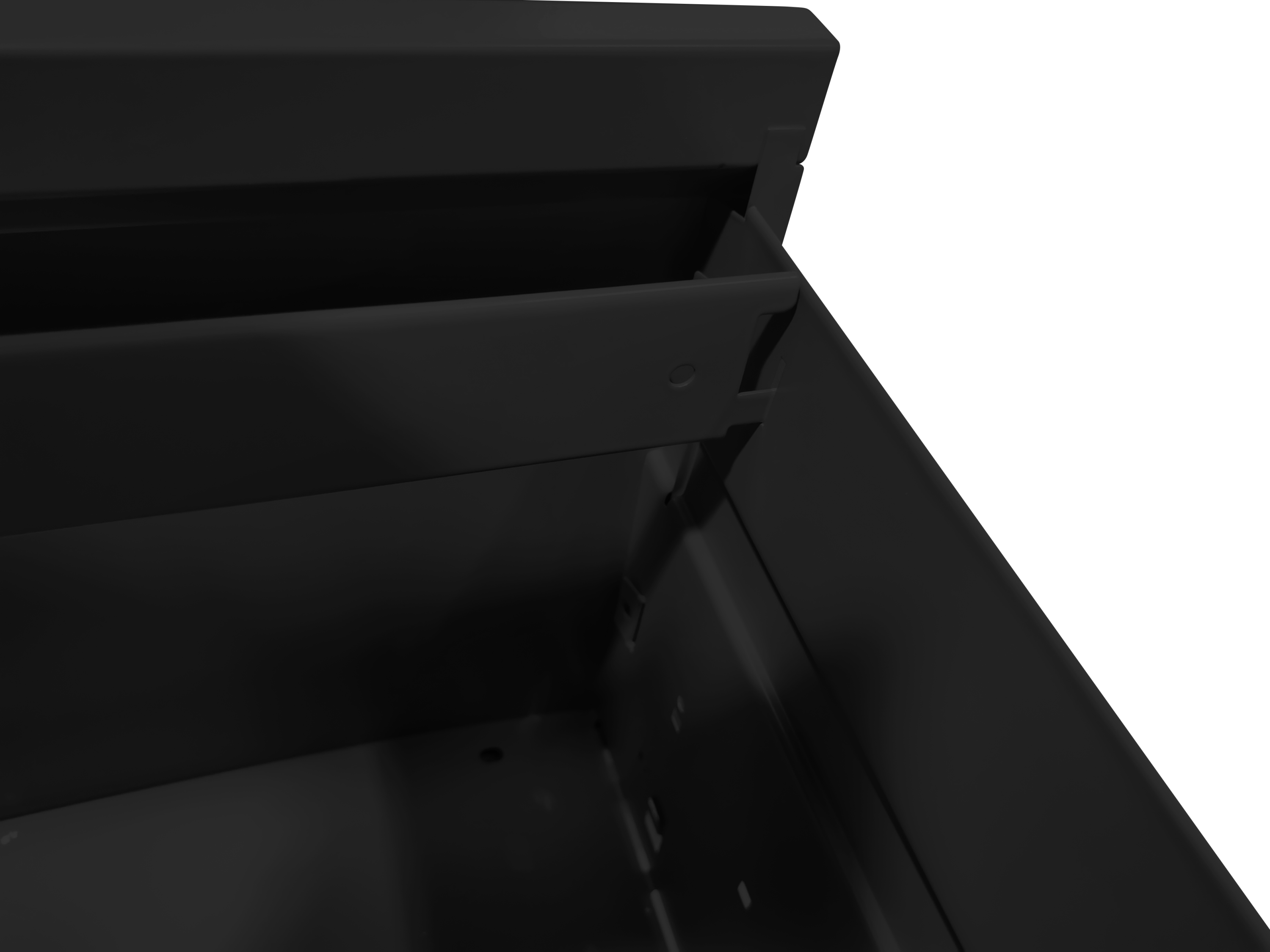 5 Drawer Metal Lateral File Cabinet , Black Filing Cabinet with Lock, Lockable File Cabinet for Home Office, Locking Metal Fi
