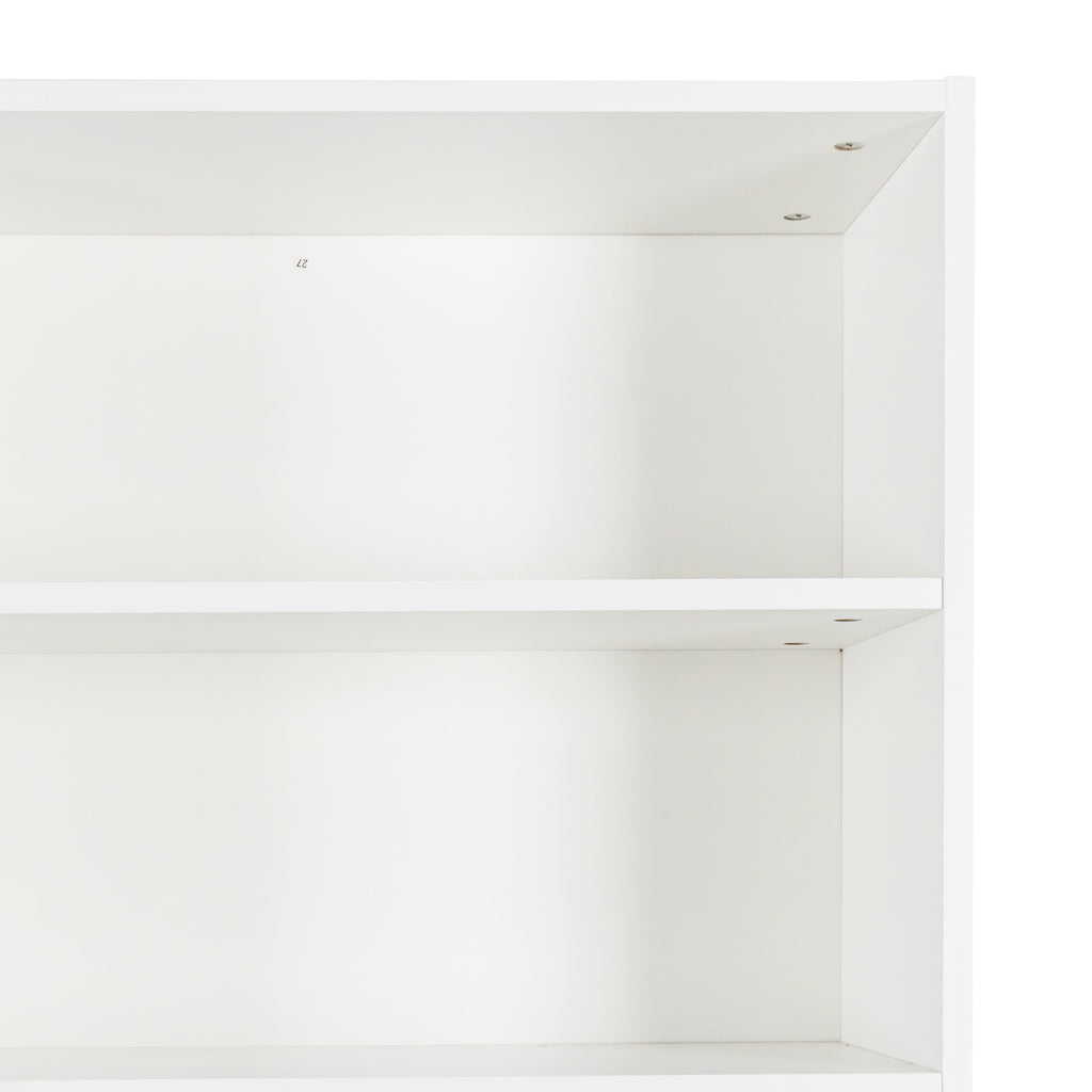 63' W Large Kitchen Hutch Cabinet, Freestanding Pantry Cabinets Storage Kitchen Cupboard with 4 Doors, 4 Drawers & Microwave Shelf, White - Grand Goldman Shop