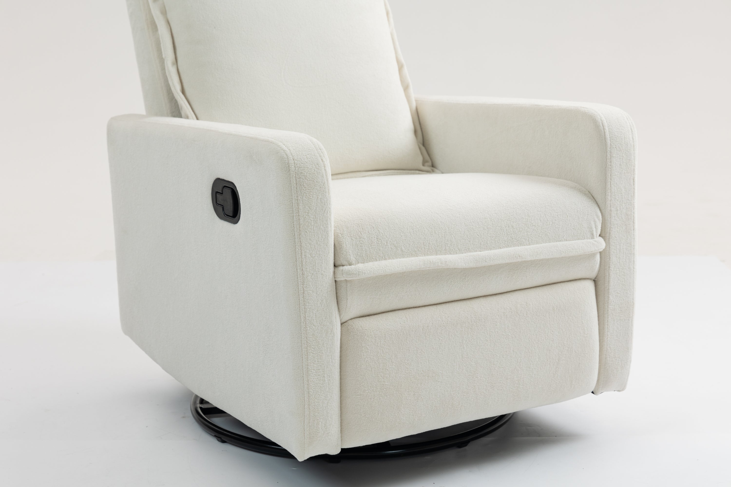 Short plush manual button armchair sofa - Grand Goldman Shop
