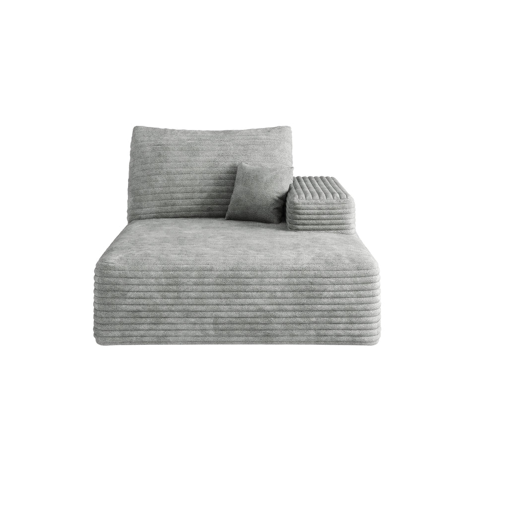 Y119-L-SLEEPER-GREY sofa left sleeper grey - Grand Goldman Shop