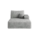 Y119-L-SLEEPER-GREY sofa left sleeper grey - Grand Goldman Shop