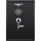 Large Digital Keypad Safe with 1.45 Cubic Ft Capacity in Black Steel and Removable Shelves | Premium Home Decor - Grand Goldm