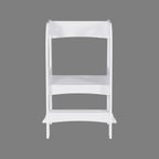 Child Standing Tower, Step Stools for Kids, Toddler Step Stool for Kitchen Counter, White - Grand Goldman