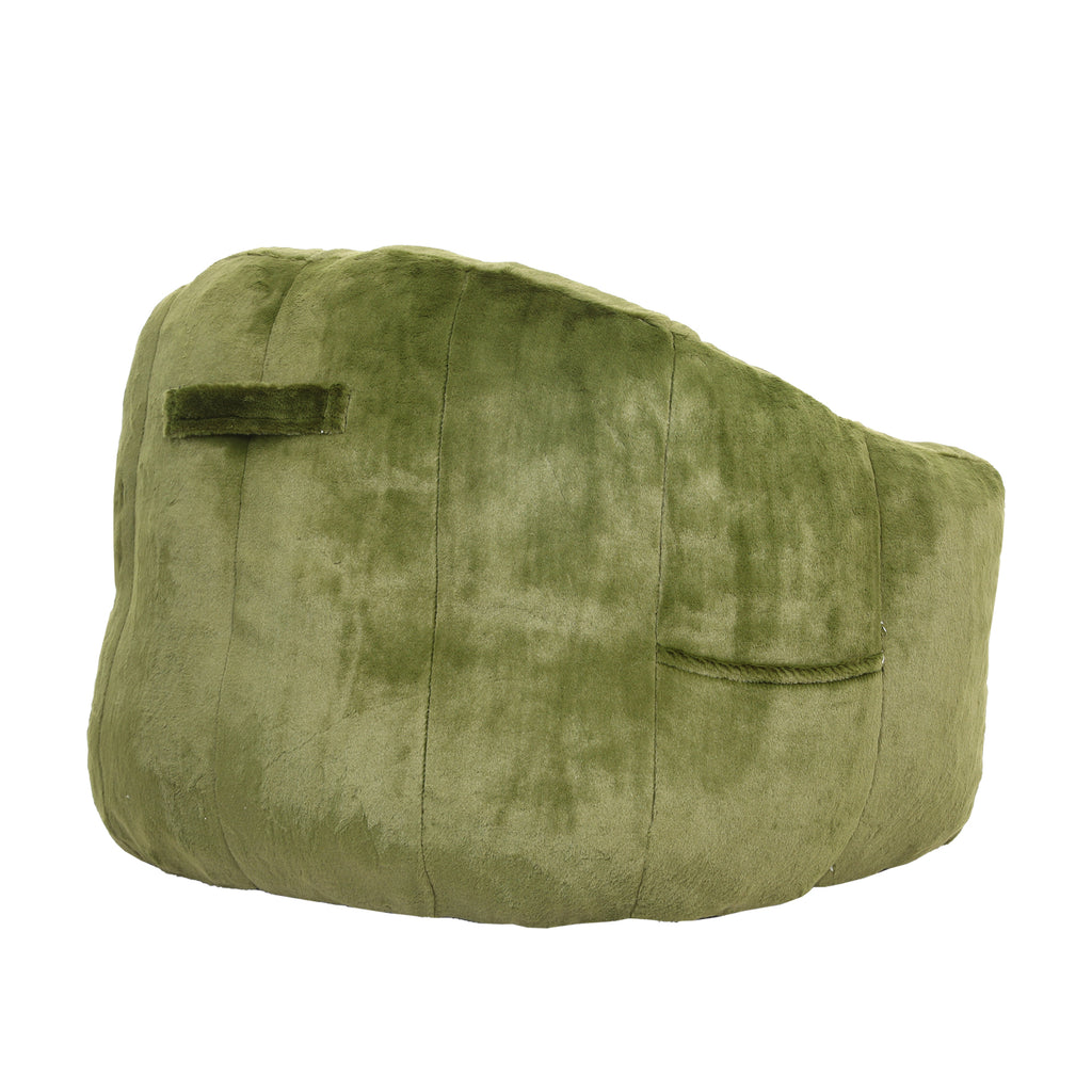 Beanbag Chair, Beanbag Sofa Chair with Armrests Stuffed High-Density Foam, Lazy Sofa Comfy Chairs Beanbag Chair for Adults in Living Room, Bedroom Reading - Grand Goldman Shop