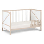 Pixie Zen 3-in-1 Crib in Washed Natural/White - Grand Goldman