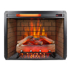 28 inch Infrared Electric Fireplace with Removable Trim kit Insert, Touch Panel Home Decor Heater, Smokeless Firebox With Fire Crackling Sound - Grand Goldman Shop