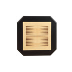 Bishop Black Finish Game Table (Game Board reversible, Chess Figure not included) - Grand Goldman