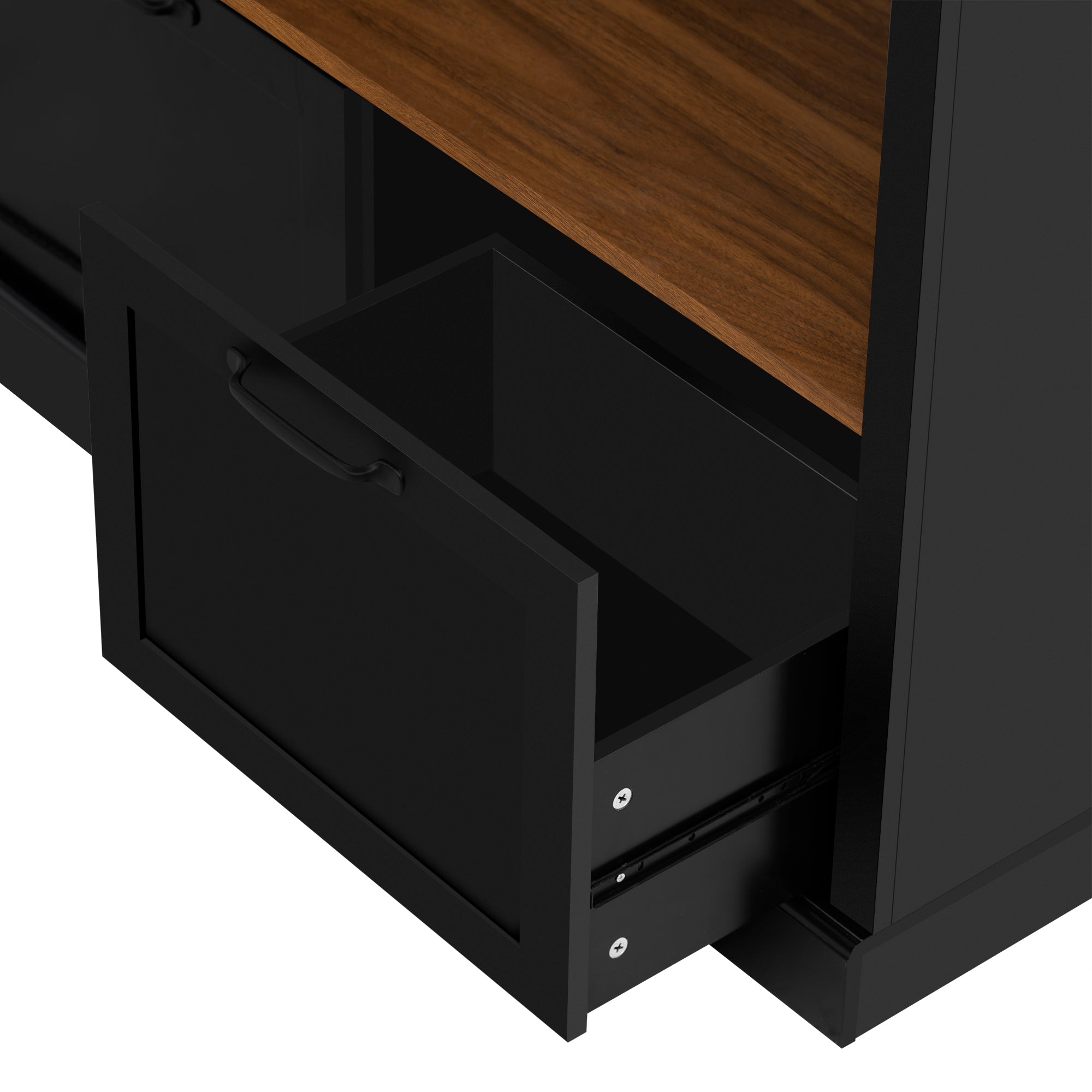 3-in-1 Hall Tree with Overhead Storage Cabinet, 3 Adjustable Side Shelves, 4 Heavy-Duty Hooks, 2 Spacious Drawers, Grooved Back Panel Design, Contrasting Seat Bench, Multifunctional Entryway Organizer - Grand Goldman Shop