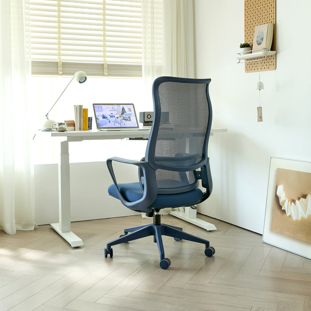 Ergonomic Colorful Office Chair 350LBS Home Office Mesh Breathable High Back, With Adjustable Lumbar Support Computer Chair, 
