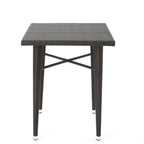 32' SQUARE WICKER BAR TABLE - Grand Goldman Shop