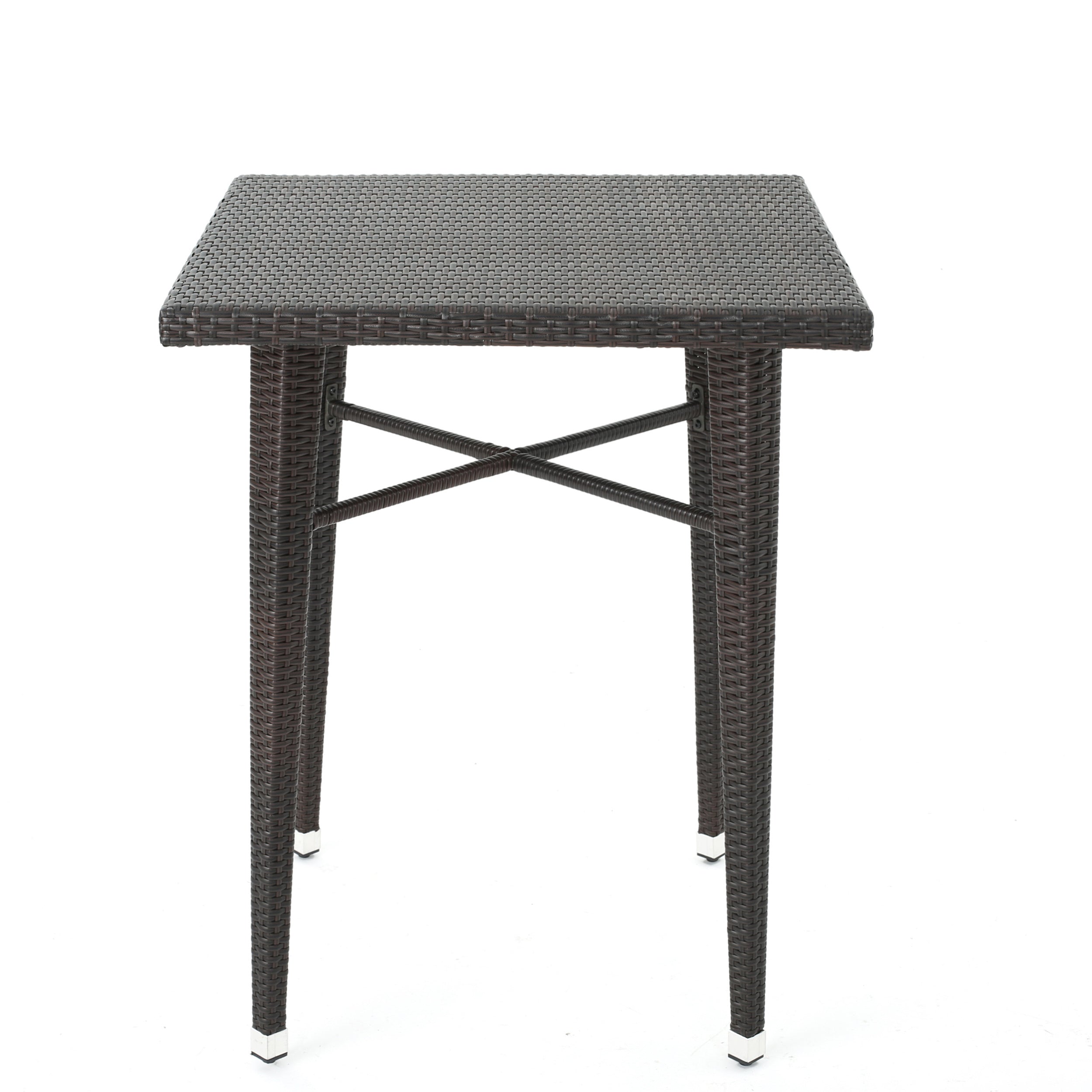 32' SQUARE WICKER BAR TABLE - Grand Goldman Shop