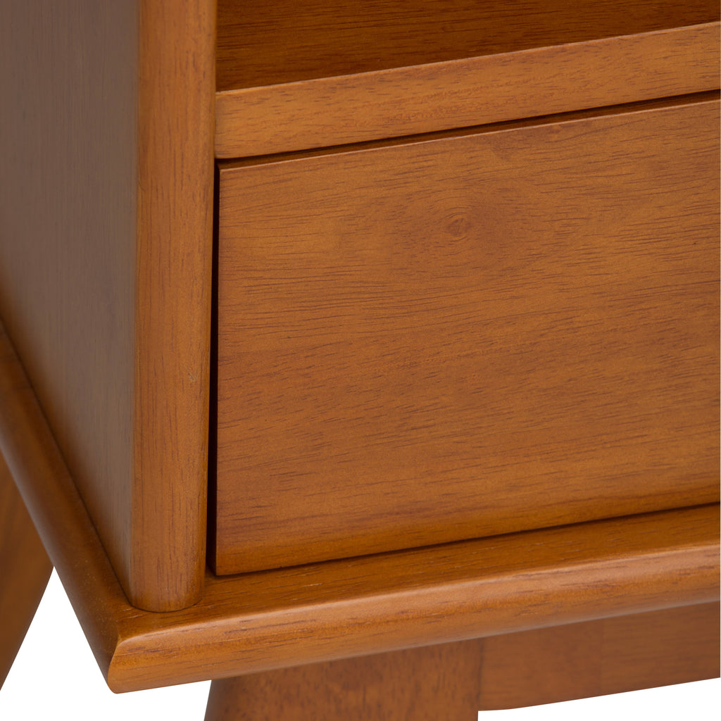 Draper Mid Century Bookcase and Storage Unit | Premium Home Decor - Grand Goldman