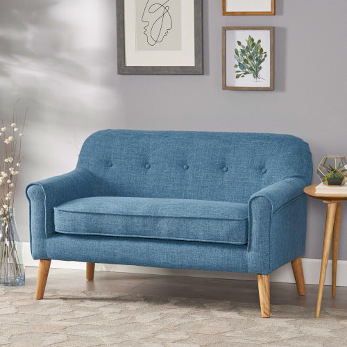 Love seat(Muted Blue) - Grand Goldman Shop