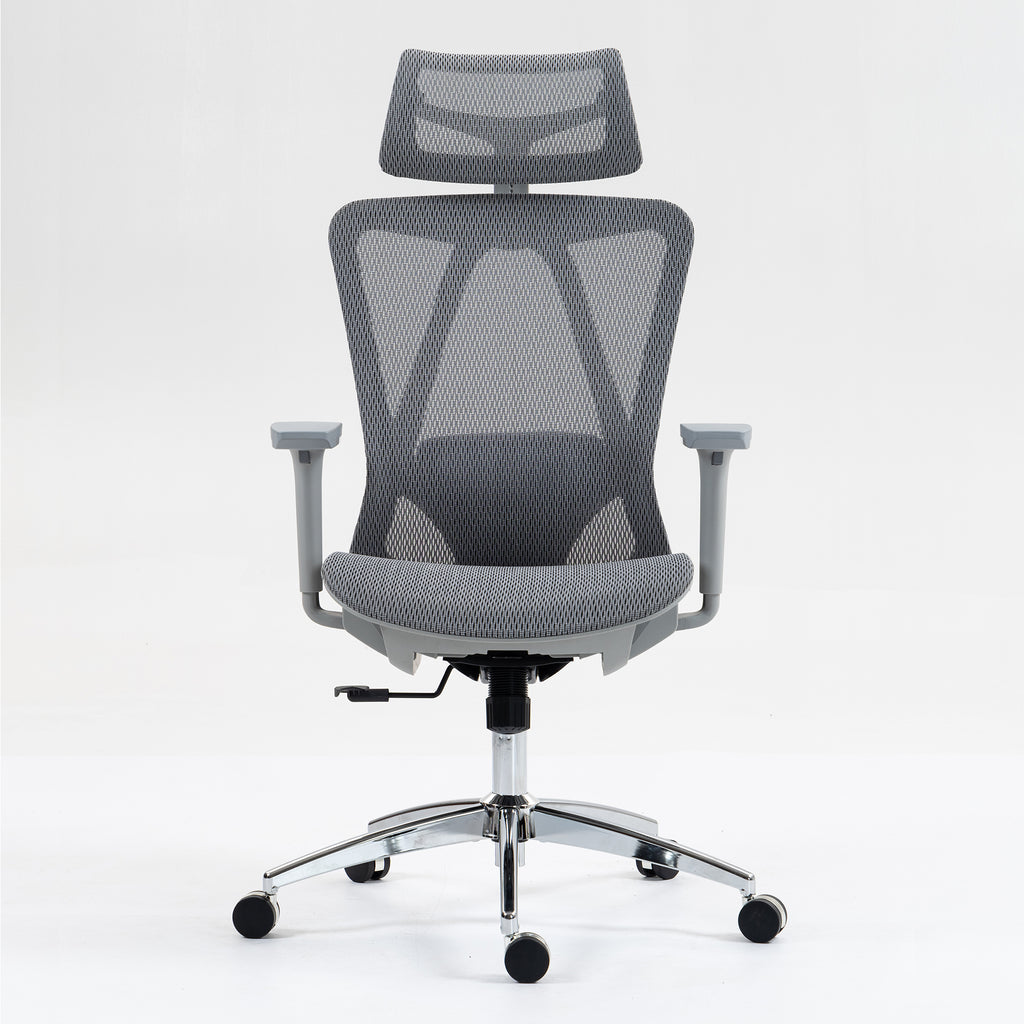 High Back Mesh Office Chair:8360HW-GR | Premium Home Decor - Grand Goldman
