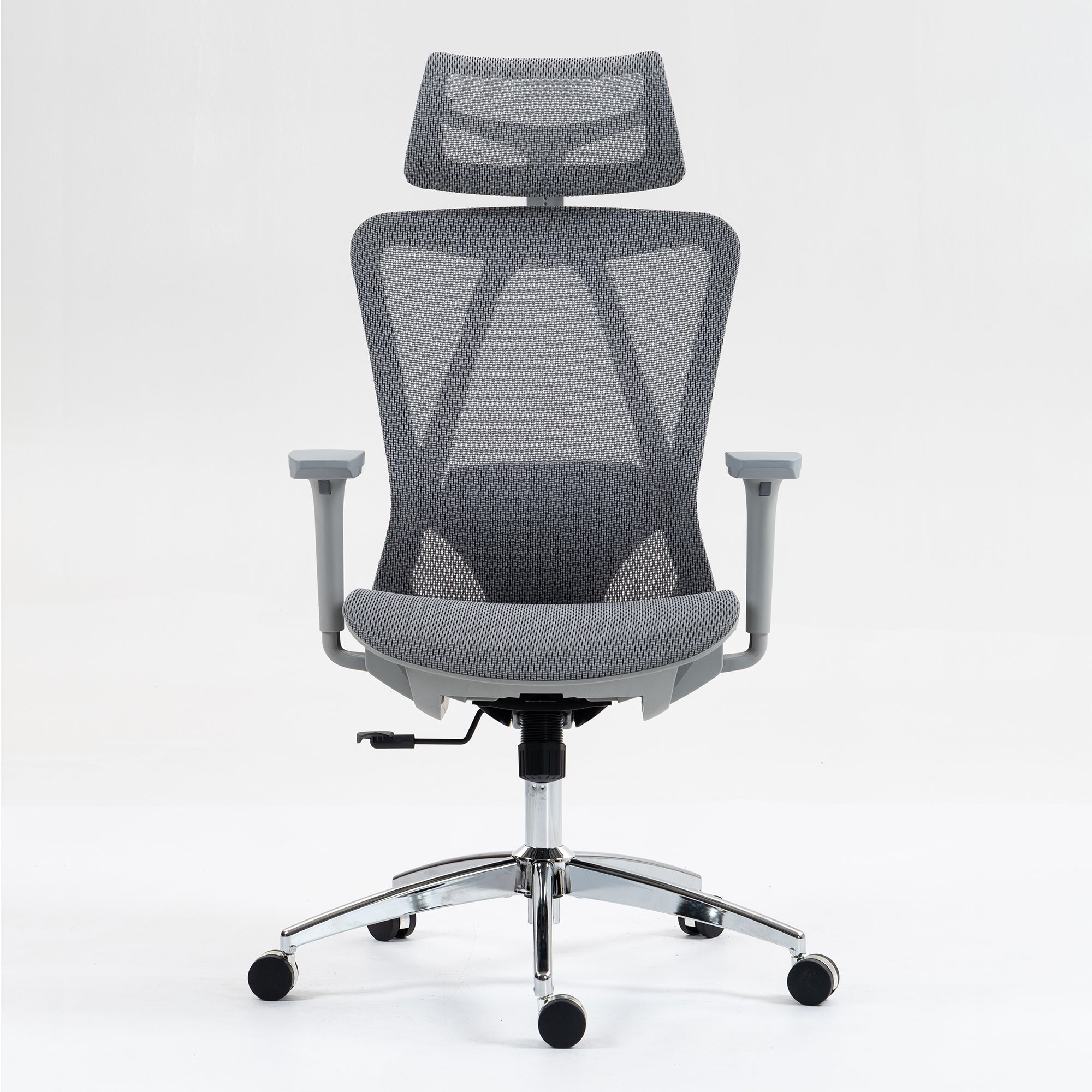 High Back Mesh Office Chair:8360HW-GR | Premium Home Decor - Grand Goldman