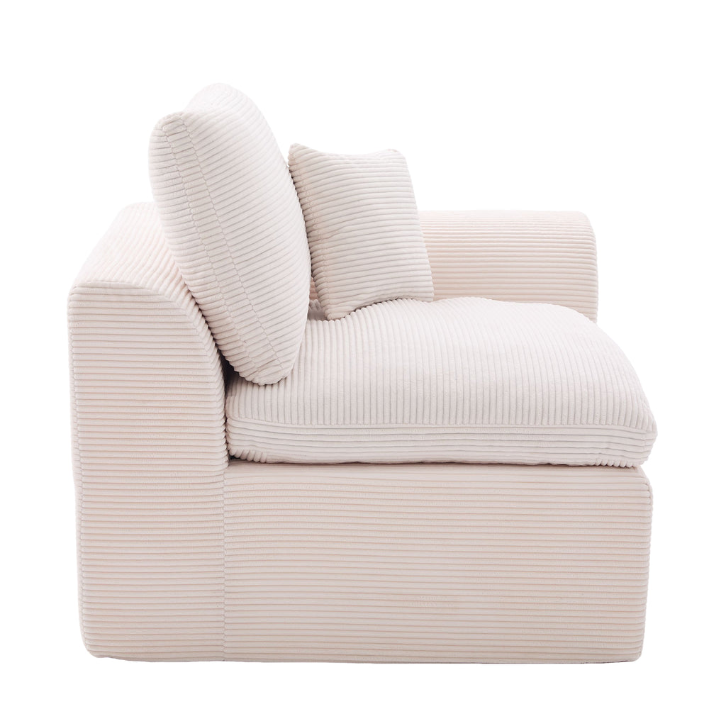UNITED WE WIN Modular Sectional Sofa Cloud Couch,Comfy Cloud Modern Sofa,2 Seater with Cushion Covers Removable Furniture for Living Room Bedroom Apartments Dorms,No Assembly Required - Grand Goldman Shop