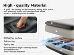 Office Chair Ergonomic 200 kg PU Leather Computer Chair with Lumbar Support and High Backrest, Ergonomic Desk Chair with Lift