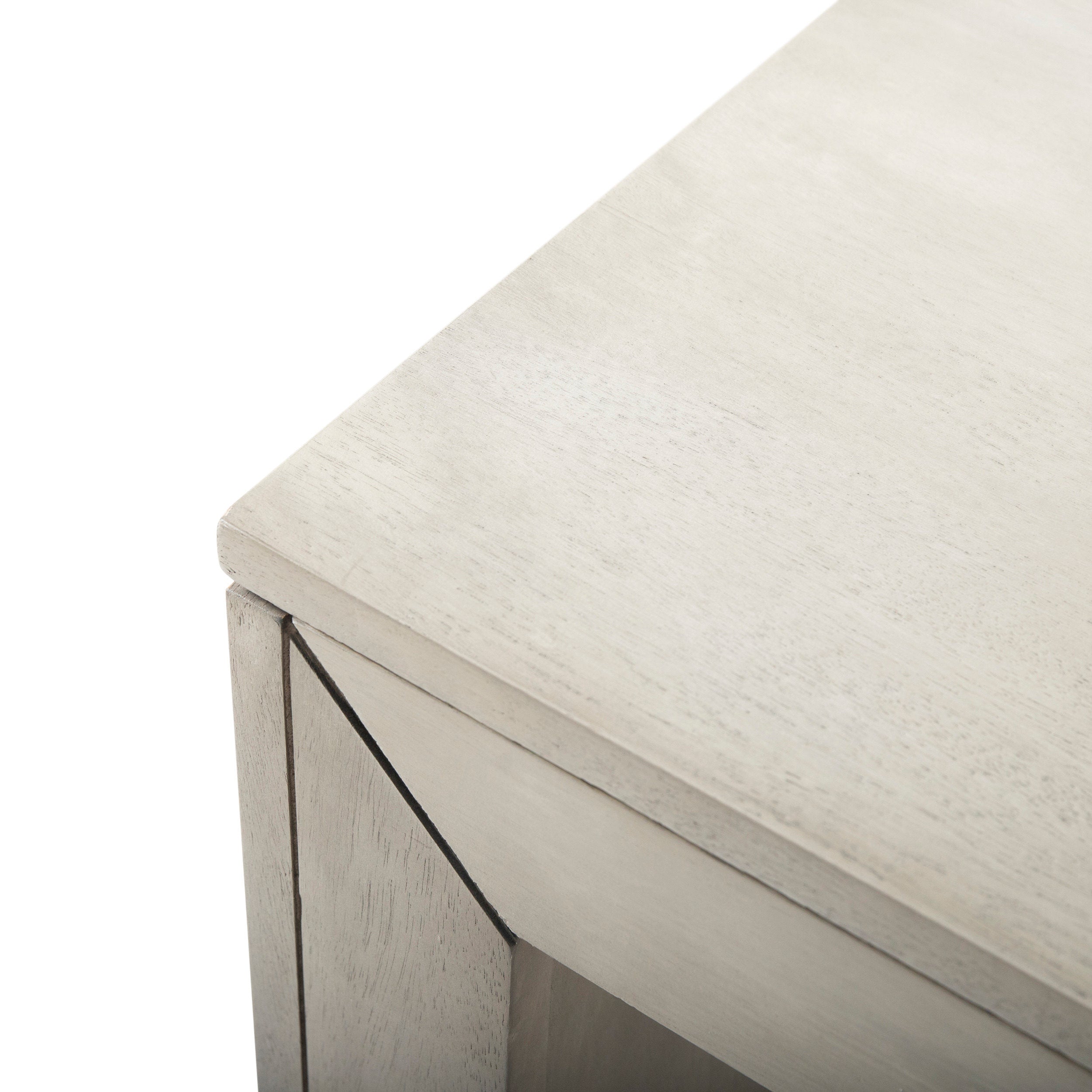 Acacia Wood Dining Bench, Light Gray Oak Finish, Farmhouse Style, 48x15x18 Inches - Grand Goldman Shop
