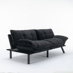 Black Convertible Folding Modern sofa Bed - Grand Goldman Shop