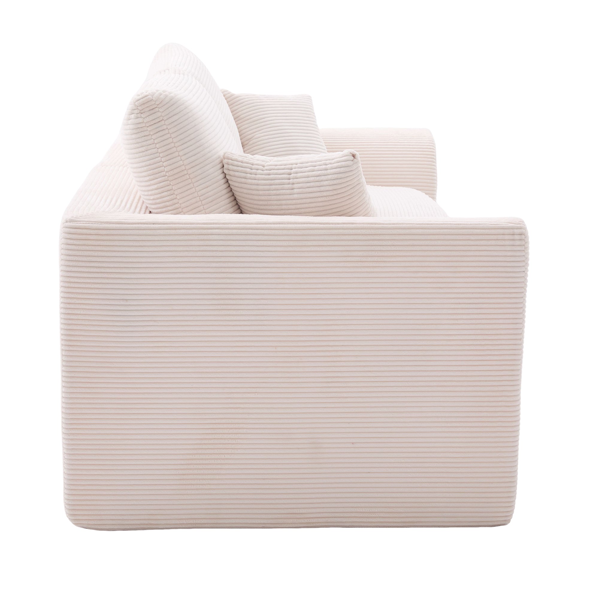UNITED WE WIN Modular Sectional Sofa Cloud Couch,Comfy Cloud Modern Sofa,2 Seater with Cushion Covers Removable Furniture for Living Room Bedroom Apartments Dorms,No Assembly Required - Grand Goldman Shop