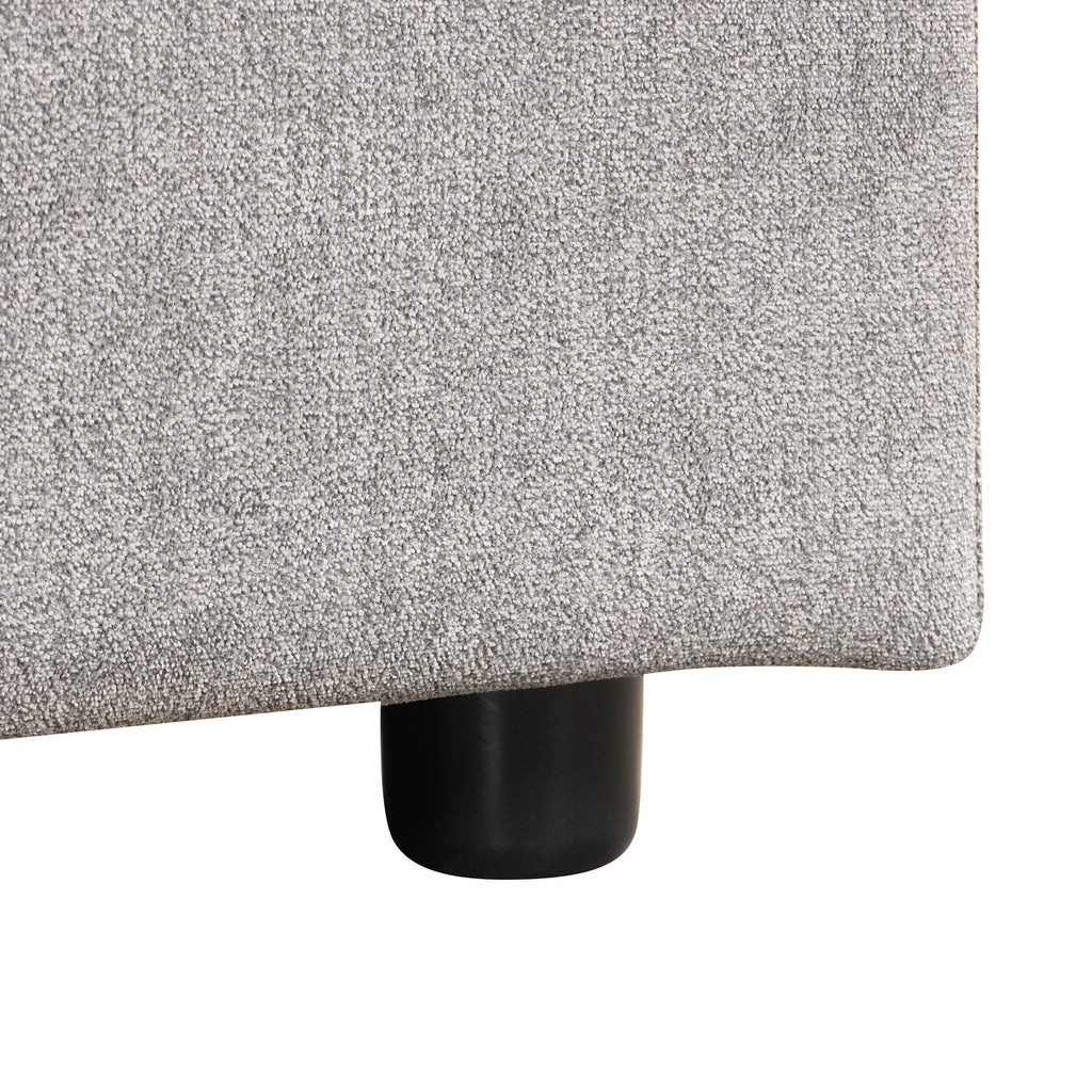 U_STYLE Upholstery Sleeper Sectional Sofa with Storage Space, USB port, 2 cup holders on Back Cushions(same sku; WY000335AAE) - Grand Goldman Shop
